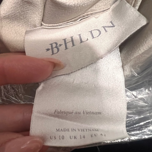 "BHLDN" Freya Satin Charmeuse Dress - Picture 3 of 7